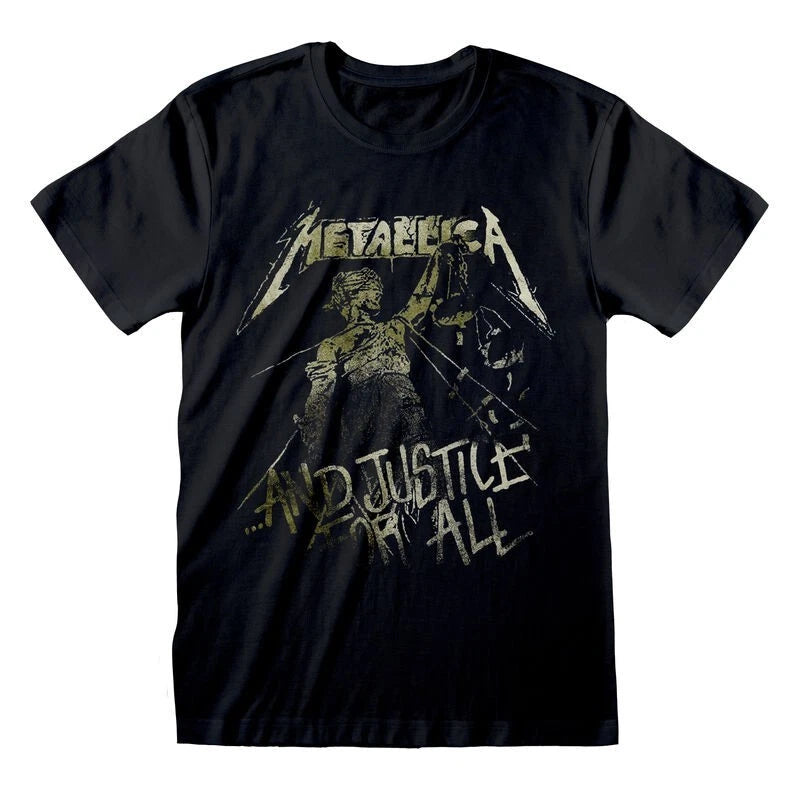 BLACK JUSTICE VINTAGE - METALLICA - T-SHIRT