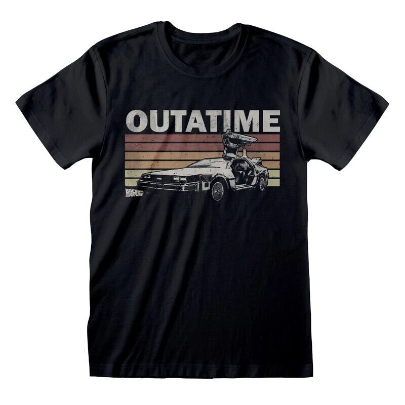 OUTATIME RETRO - BACK TO THE FUTURE - T-SHIRT