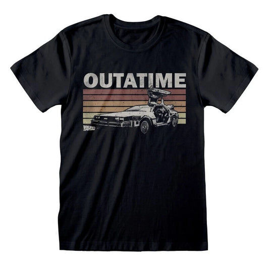OUTATIME RETRO - BACK TO THE FUTURE - T-SHIRT