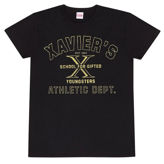 Official Marvel Comics T-Shirt – X-Men Athletic Dept Classic Mutant Fan Apparel