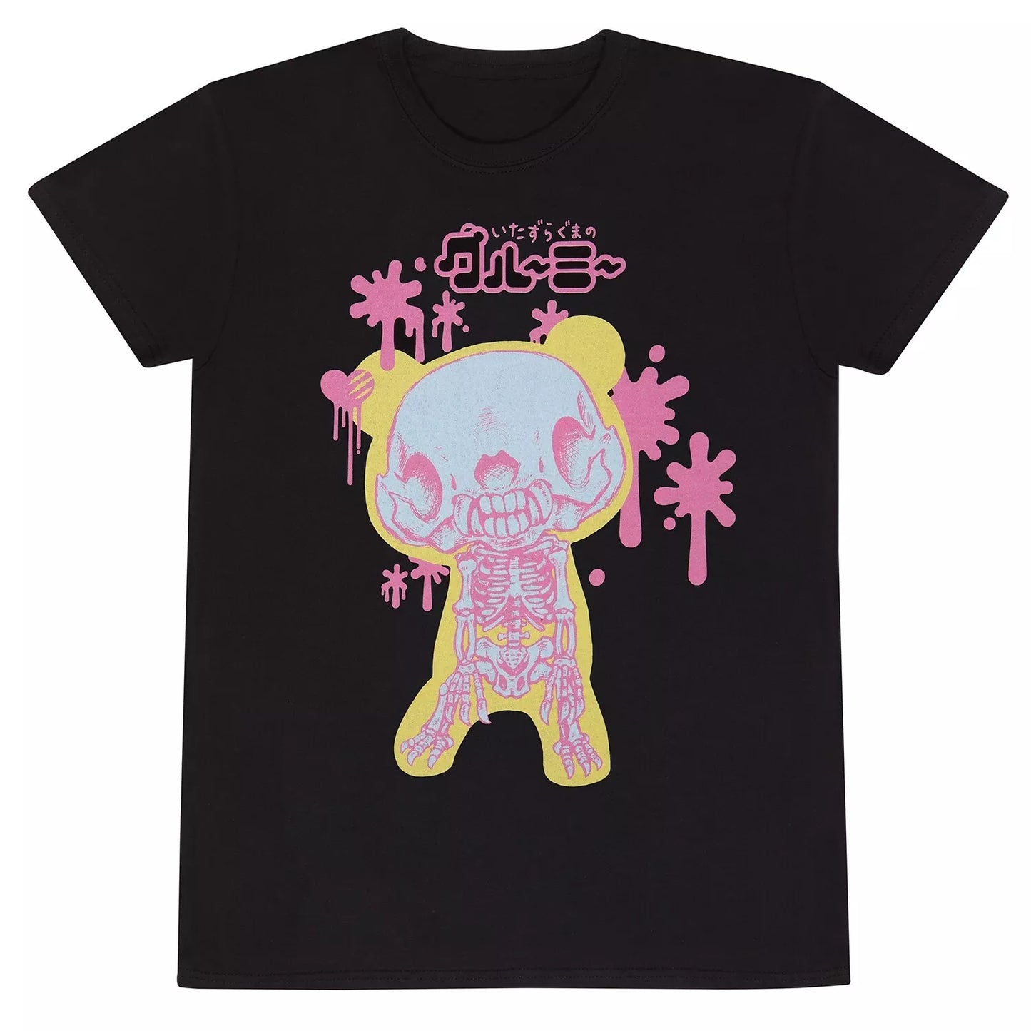 PAINTED SKELETON - GLOOMY BEAR - T-SHIRT