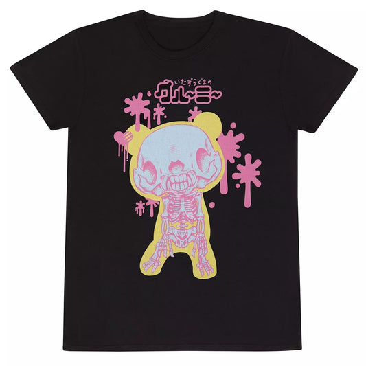 PAINTED SKELETON - GLOOMY BEAR - T-SHIRT