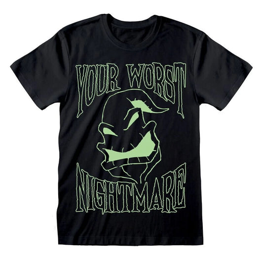 OOGIE BOOGIE GLOW IN THE DARK INK - THE NIGHTMARE BEFORE CHRISTMAS - T-SHIRT