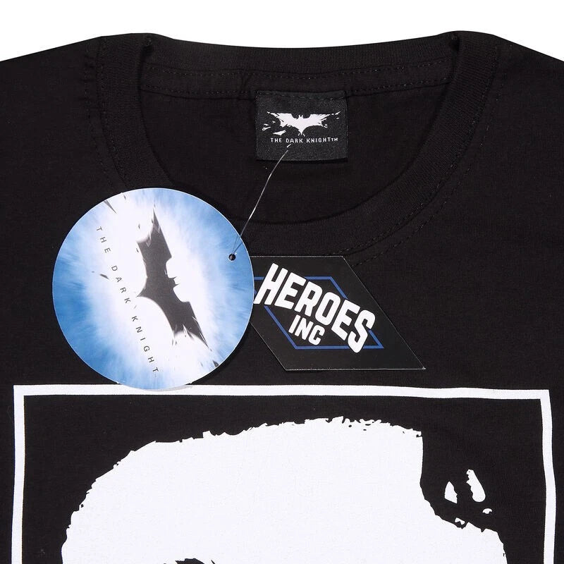 Official DC Dark Knight Poster Style T-Shirt Sleeve Print Comic Fan Apparel Tee