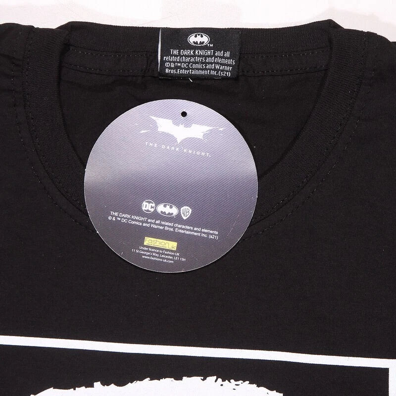 Official DC Dark Knight Poster Style T-Shirt Sleeve Print Comic Fan Apparel Tee