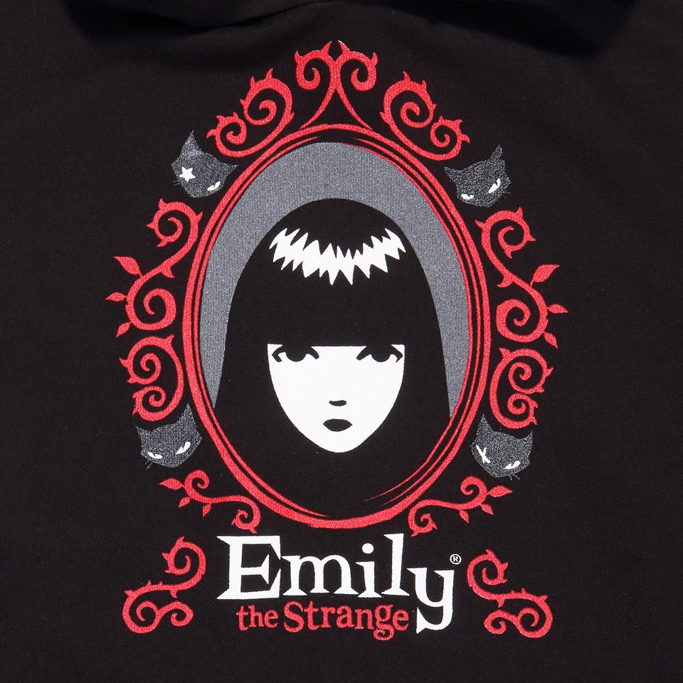 Official Emily The Strange Frame Pullover Hoodie Gothic Graphic Fan Apparel Tee