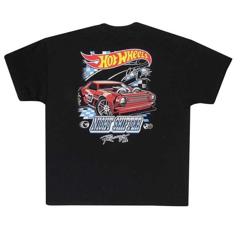 Official Hot Wheels Night Shifter Graphic T-Shirt Fan Apparel Gift Merchandise