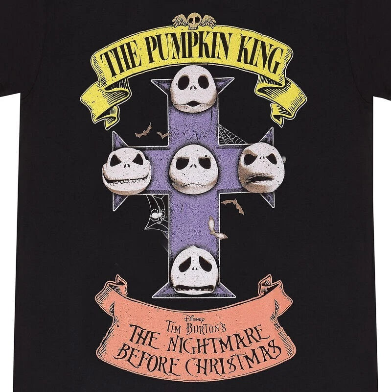 Official Nightmare Before Christmas T-Shirt – Pumpkin King Spooky Fan Gift Tee