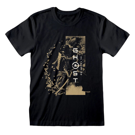 Official Ghost of Tsushima Slash Black T-Shirt Unisex Samurai Warrior Fan Merch