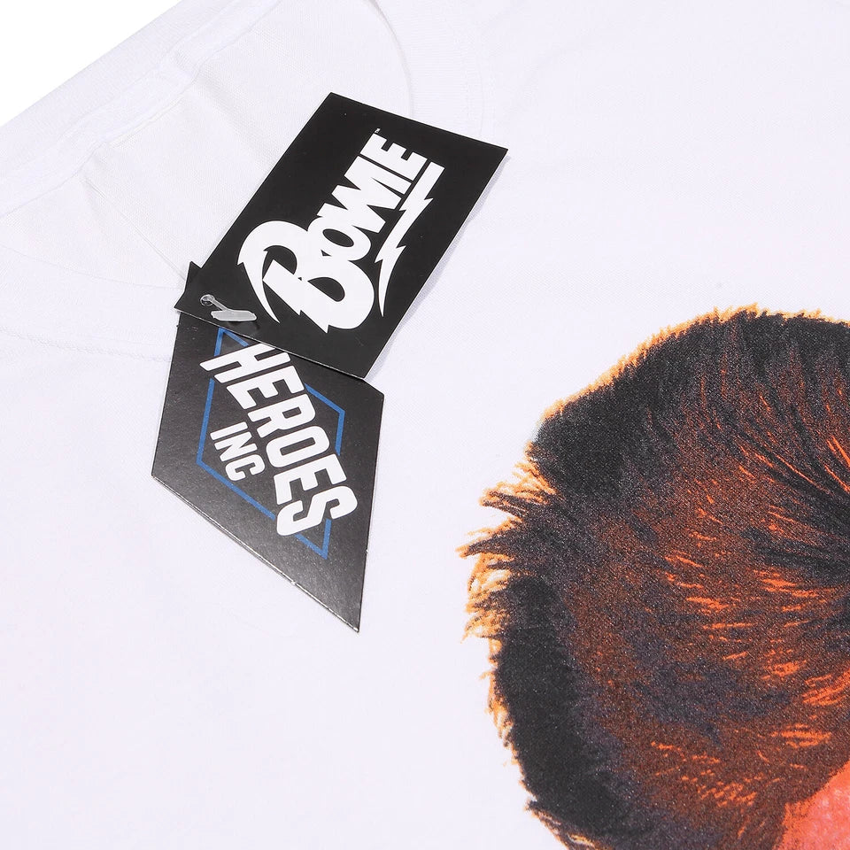 Official David Bowie Aladdin Sane T-Shirt Iconic Music Graphic Fan Gift Apparel