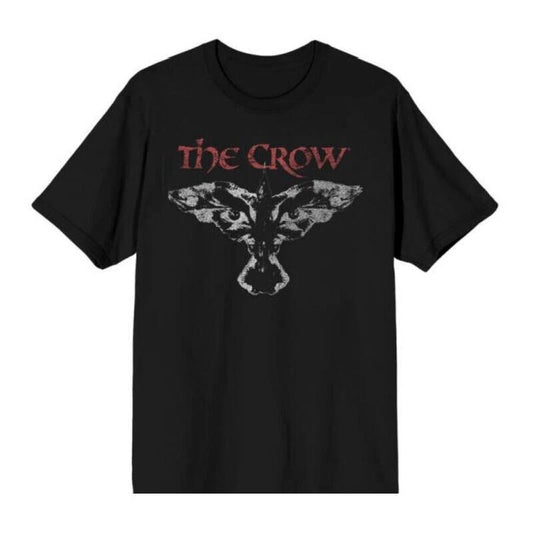 Official The Crow T-Shirt – Crow Eyed Logo Design Cult Gothic Movie Fan Apparel