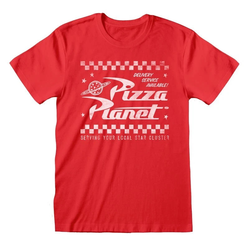 Official Disney Toy Story T-Shirt – Pizza Planet Logo Fan Favorite Movie Tee