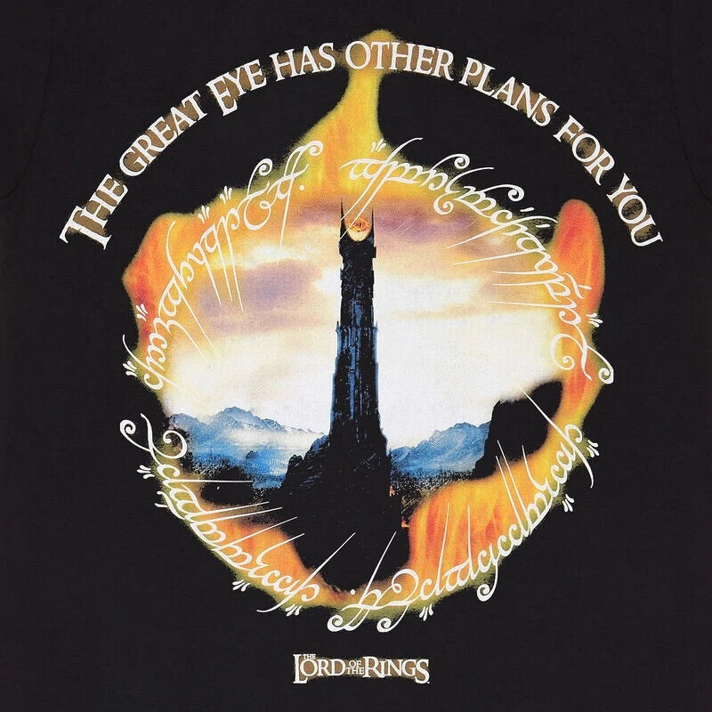 Official Lord of the Rings T-Shirt – The Great Eye Fantasy Movie Fan Apparel Tee