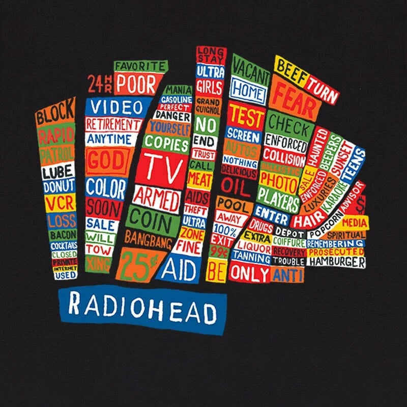 PACIFIC COAST - RADIOHEAD - T-SHIRT