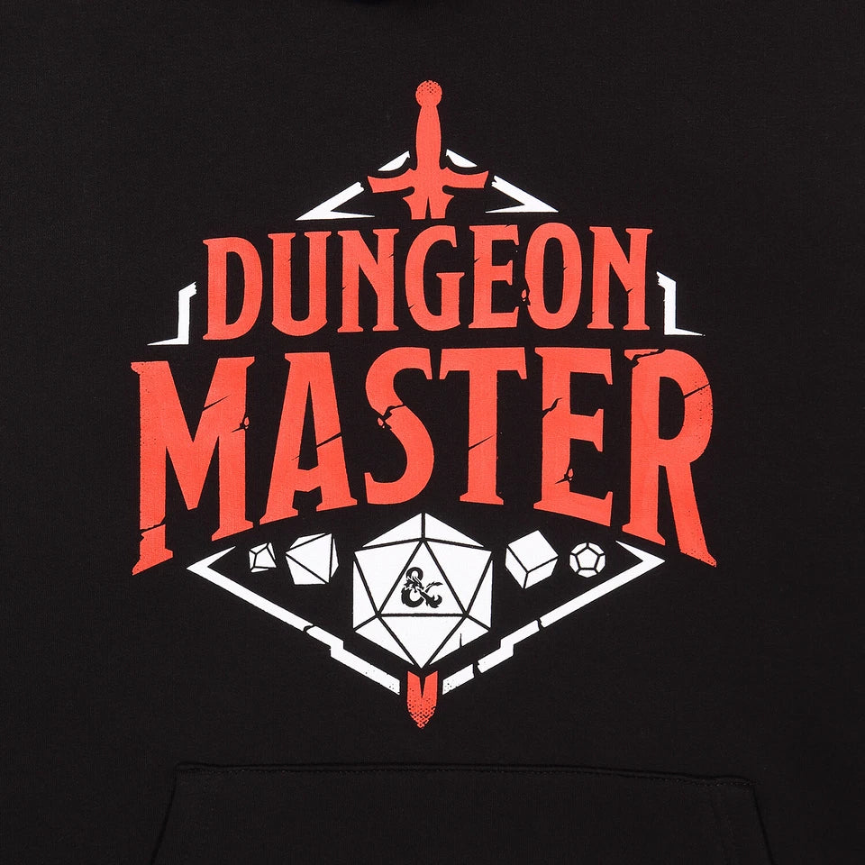 Official Dungeons and Dragons Dungeon Master Pullover Hoodie RPG Fan Tee Apparel