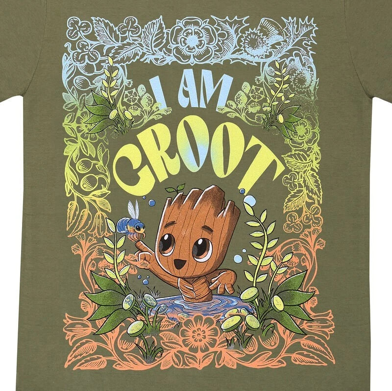 SEVENTIES STYLE - I AM GROOT - T-SHIRT