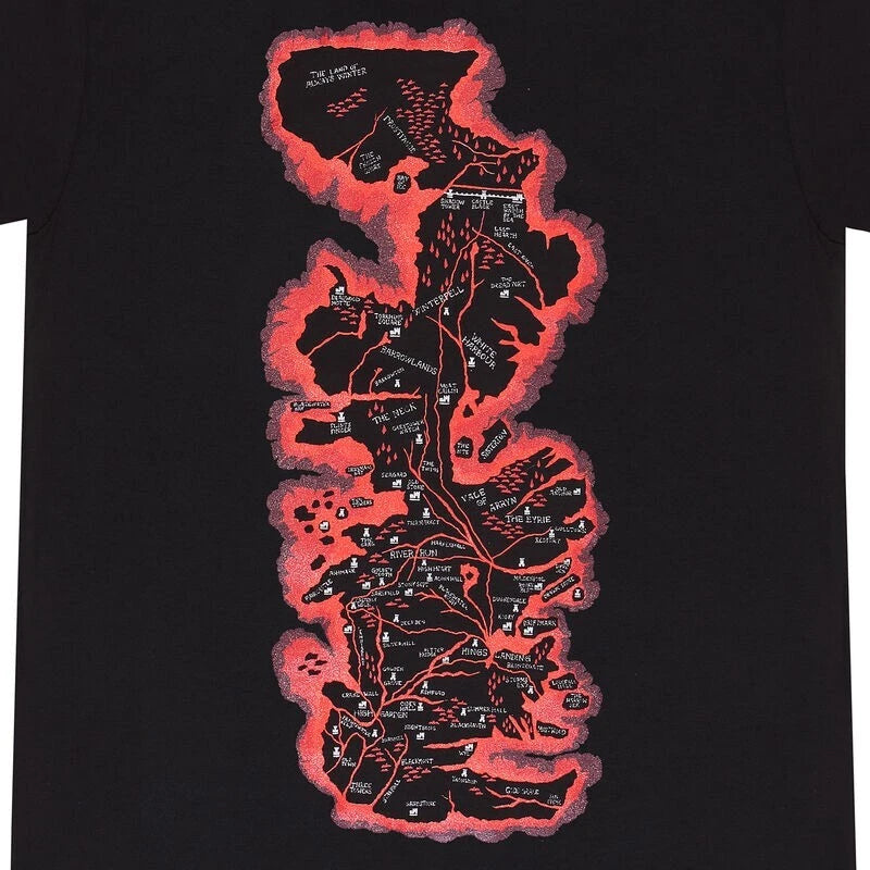 HOUSE OF THE DRAGON - MAP - T-SHIRT