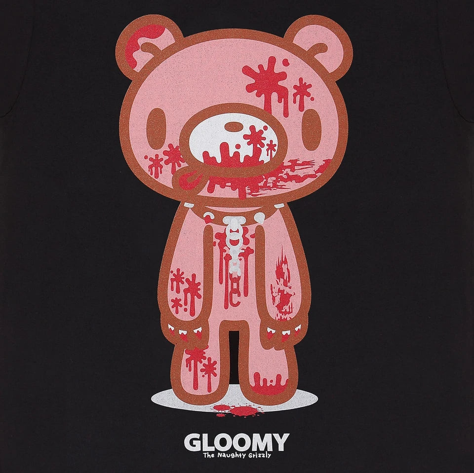 BLOODY MESS - GLOOMY BEAR - T-SHIRT