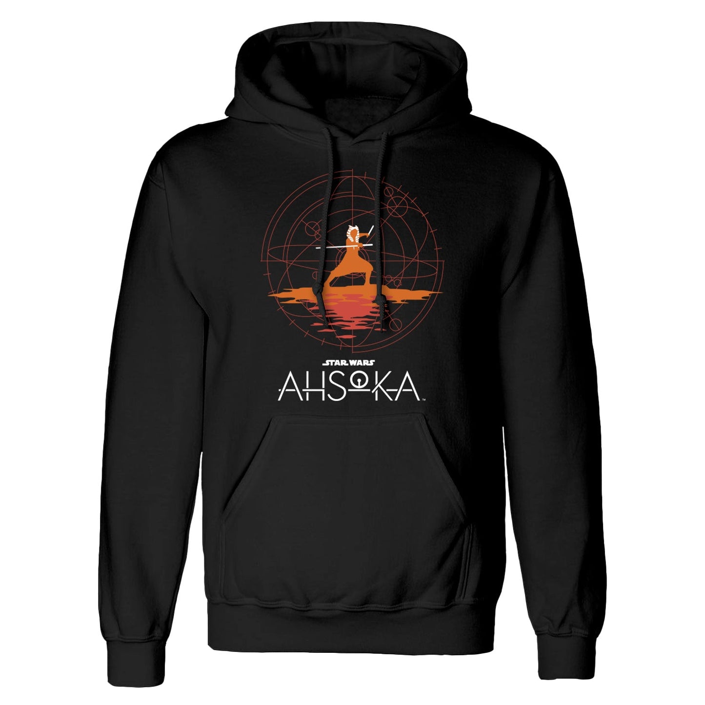 Official Star Wars Ahsoka Focus Hoodie Unisex Pullover Sweatshirt Jedi Merch