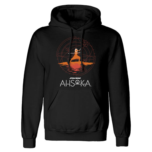 Official Star Wars Ahsoka Focus Hoodie Unisex Pullover Sweatshirt Jedi Merch