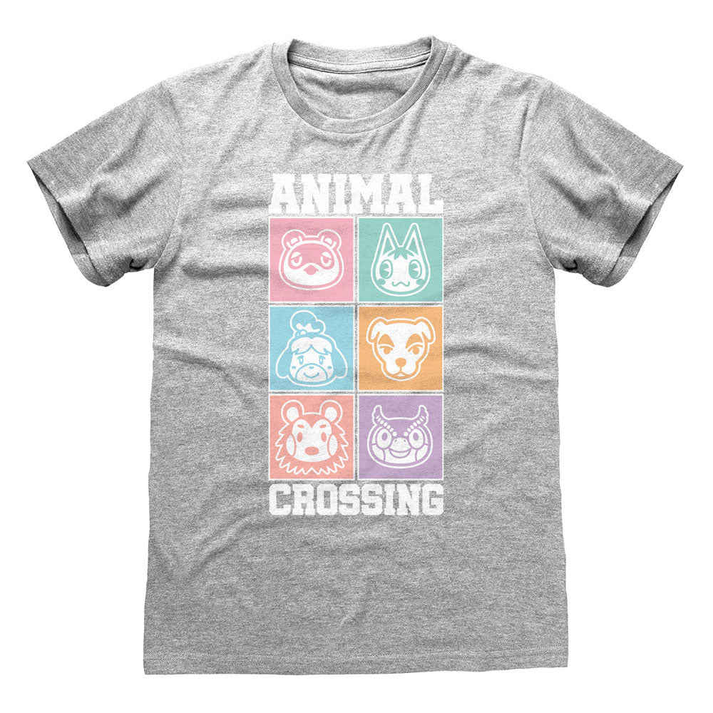 Nintendo Animal Crossing Pastel Square T-Shirt