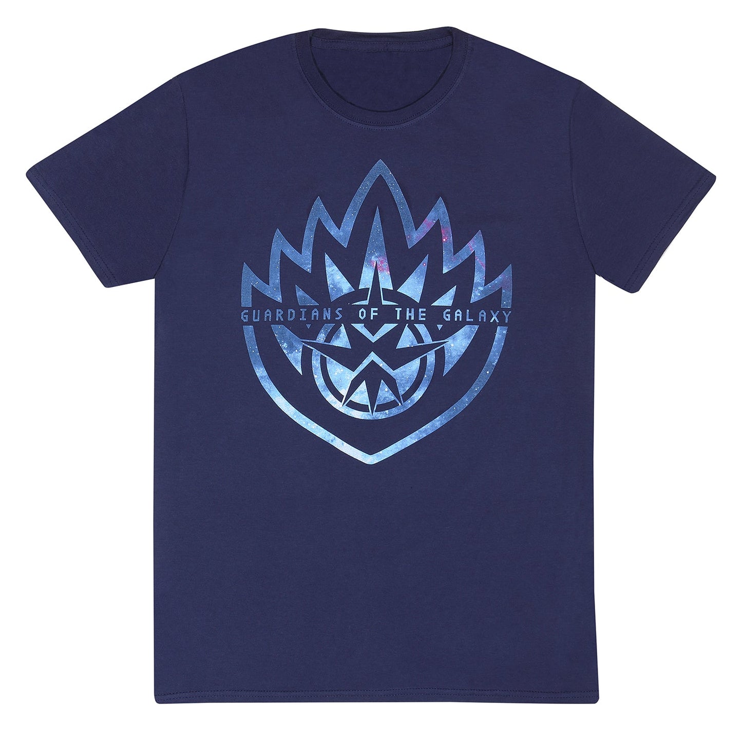Official Marvel Guardians Of The Galaxy Vol 3 Neo Insignia T-Shirt Fan Apparel