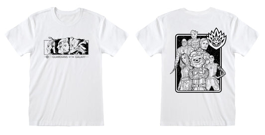 Marvel Guardians Of The Galaxy Vol 3 Colouring T-Shirt