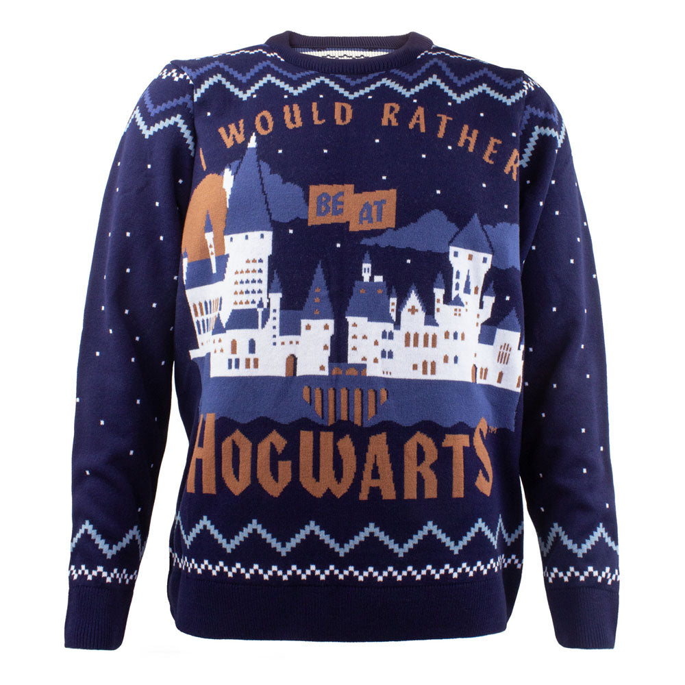 Harry Potter Rather Be At Hogwarts Knitted Jumper