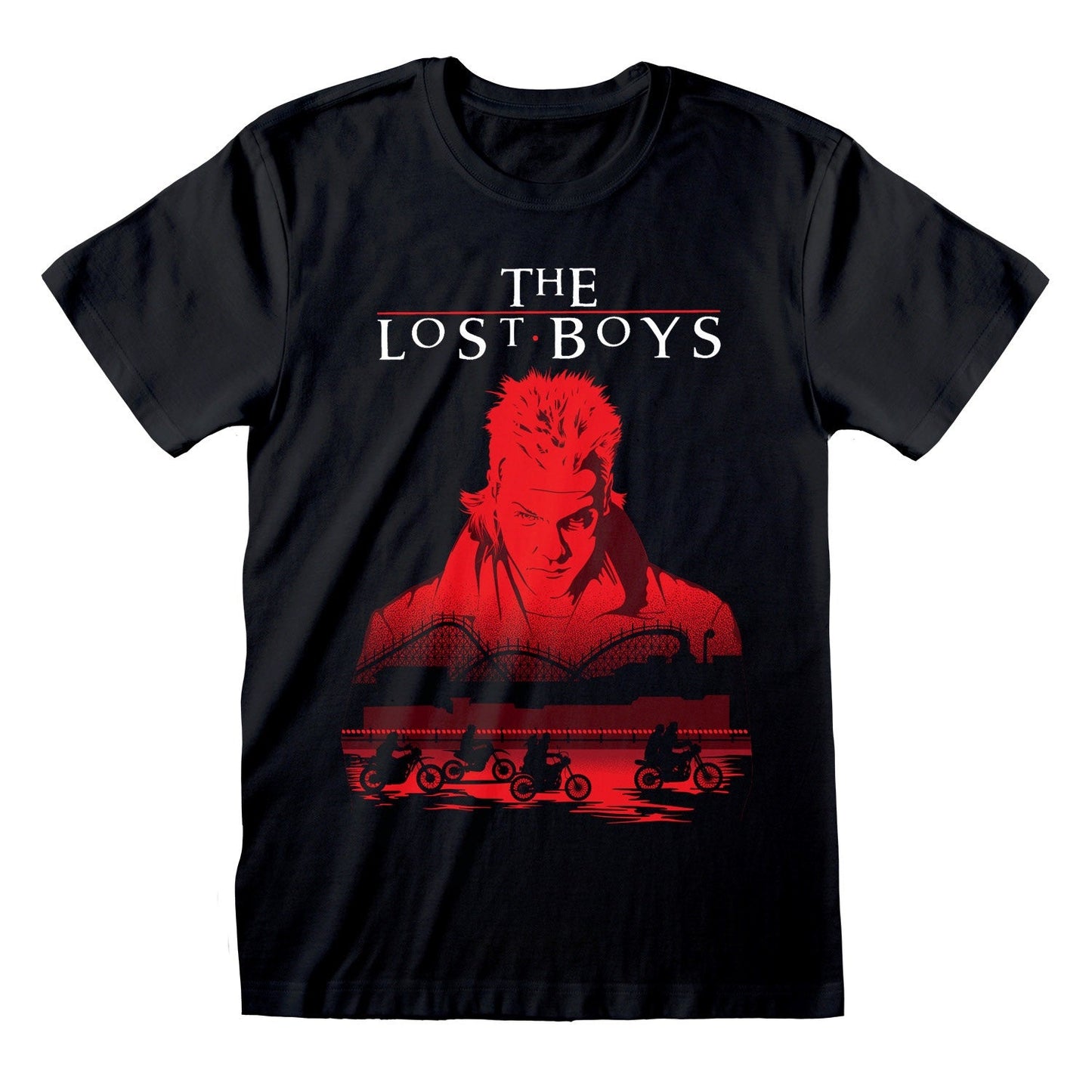 Official The Lost Boys Blood Trail T-Shirt Horror Fan Gift Black Unisex Apparel