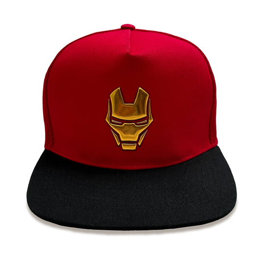 Marvel Comics Avengers Iron Man Face Unisex Adults Snapback Cap