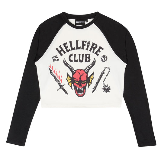 OnePointFive°C Stranger Things - Hellfire Club Women's Raglan