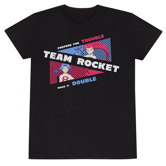 Official Pokémon Team Rocket T-Shirt Fan Apparel for Classic Anime Lovers