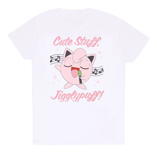 Pokémon Jigglypuff Sing Along Unisex T-Shirt Anime Fan Apparel Gift Tee