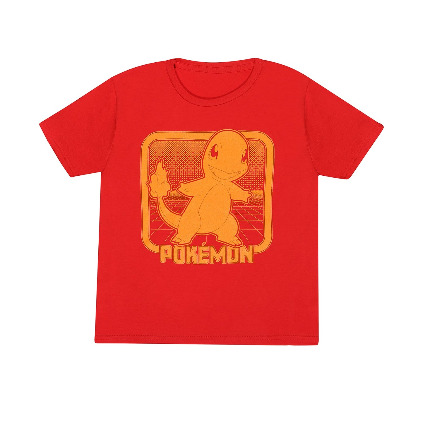 CHARMANDER RETRO ARCADE -  POKEMON - KIDS T-SHIRT