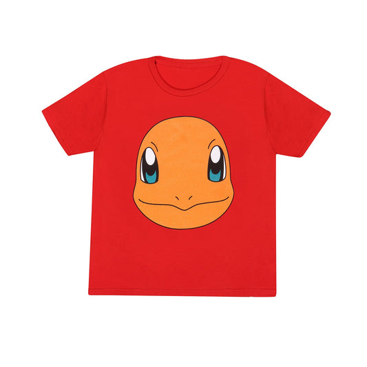 Pokemon Charmander Face Kids T-Shirt