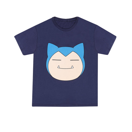 Pokemon Snorlax Face Kids T-Shirt