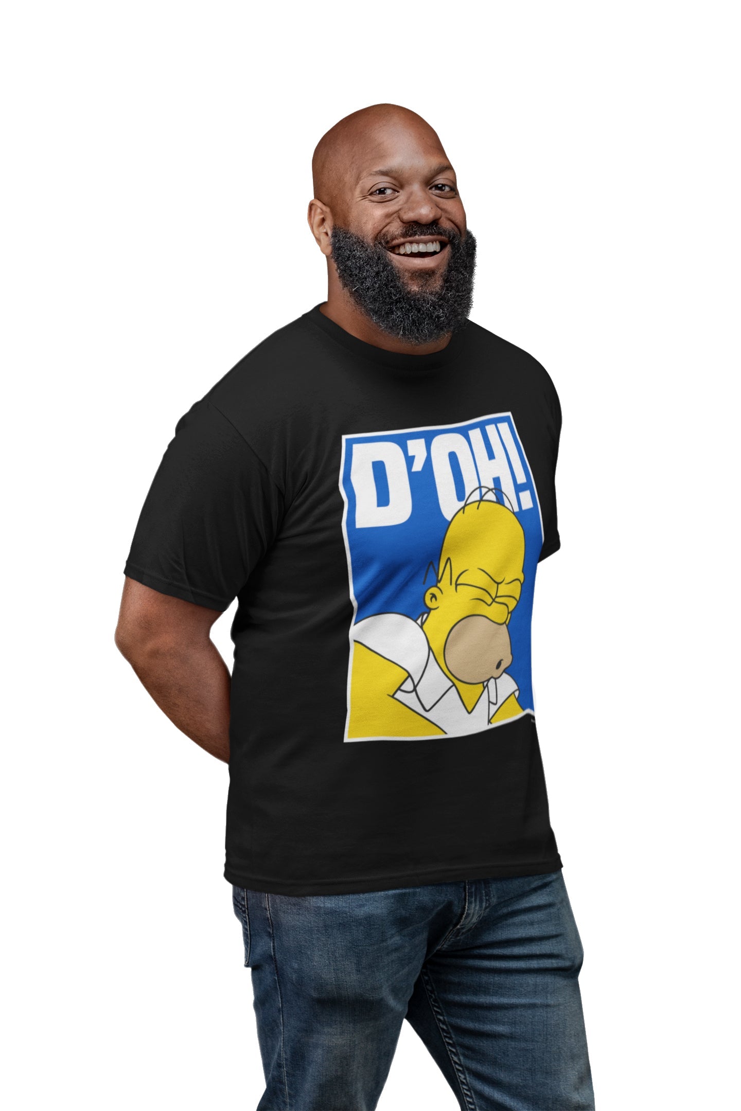 The Simpsons D'oh T-Shirt – Classic Homer Catchphrase Retro Cartoon Fan Tee