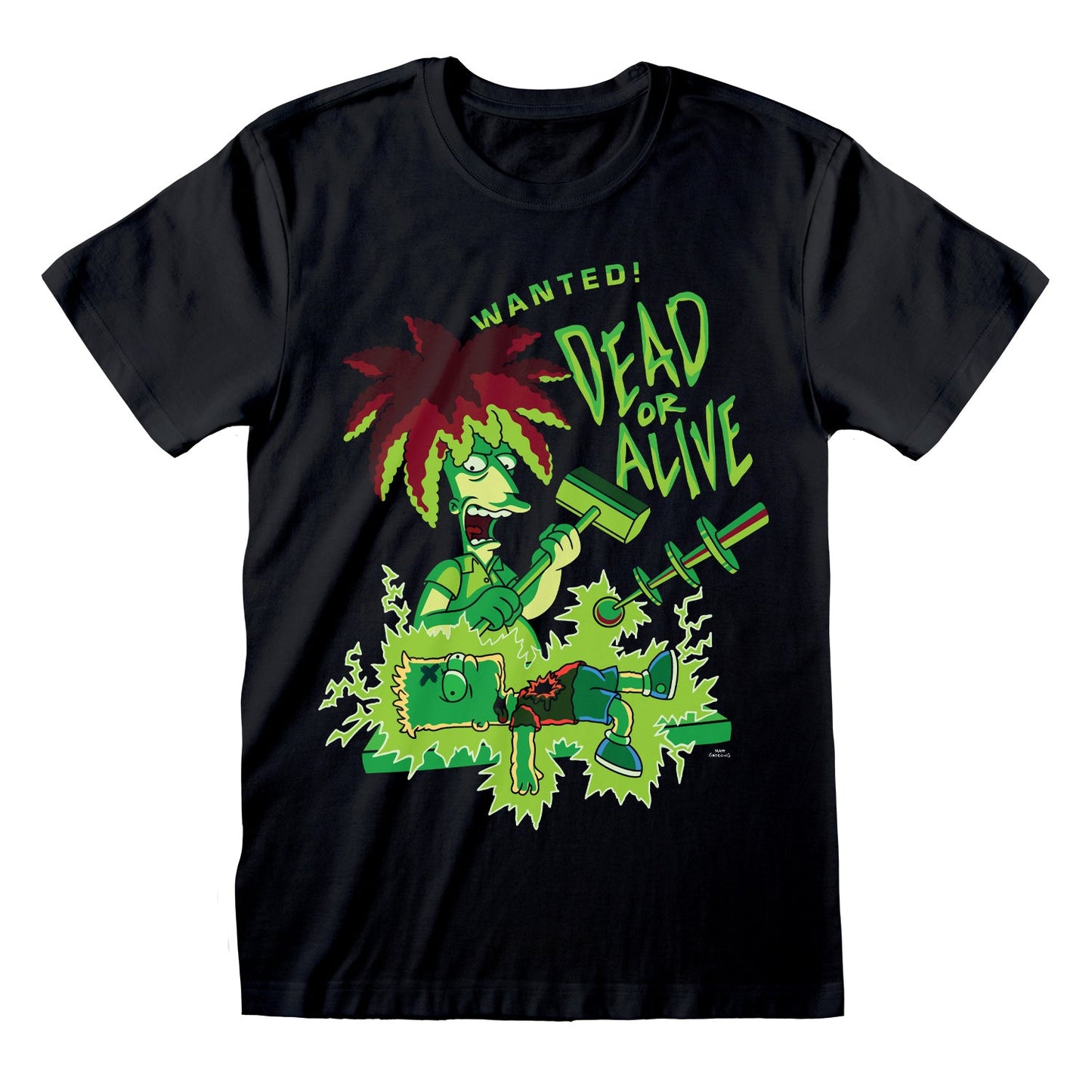 Official Simpsons Sideshow Bob Dead or Alive T-Shirt Unisex Retro Fan Apparel