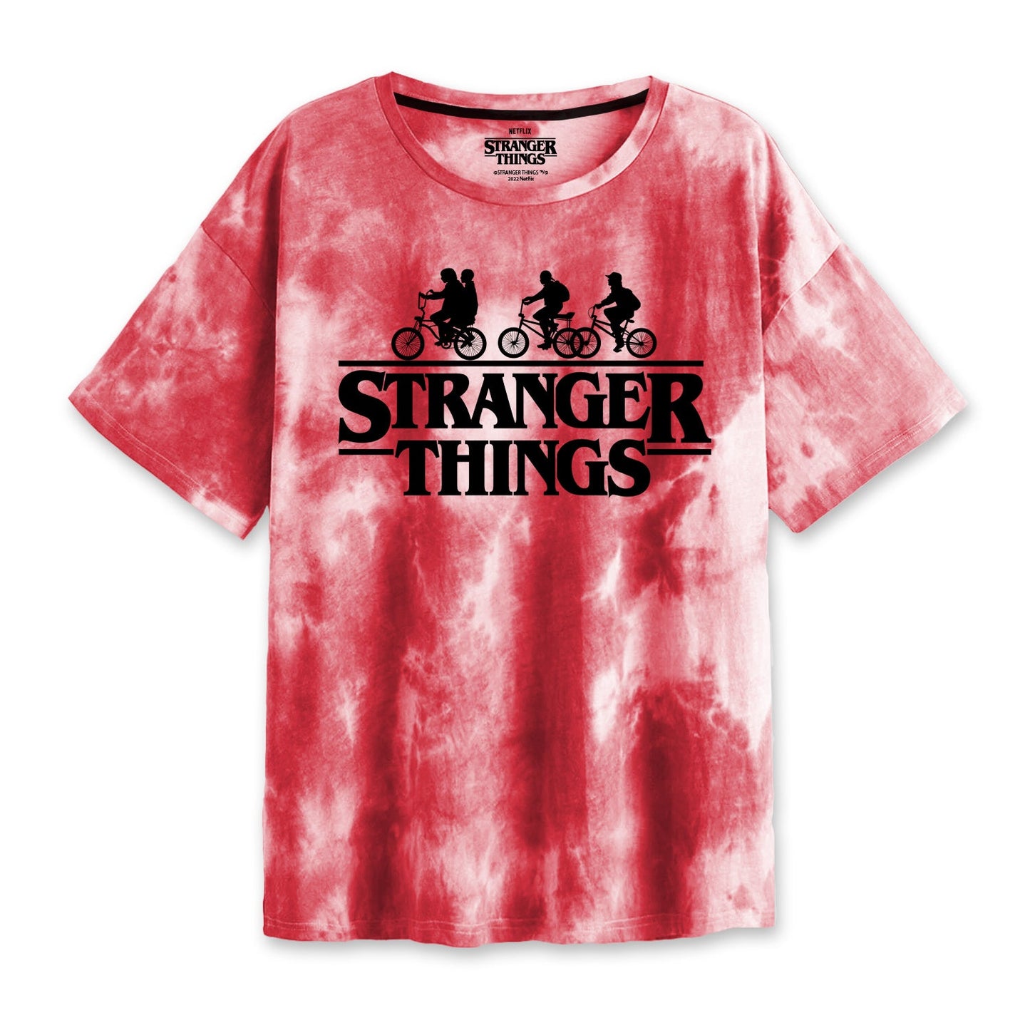 Stranger Things Bike Silhouette SuperHeroes Inc. T-shirt