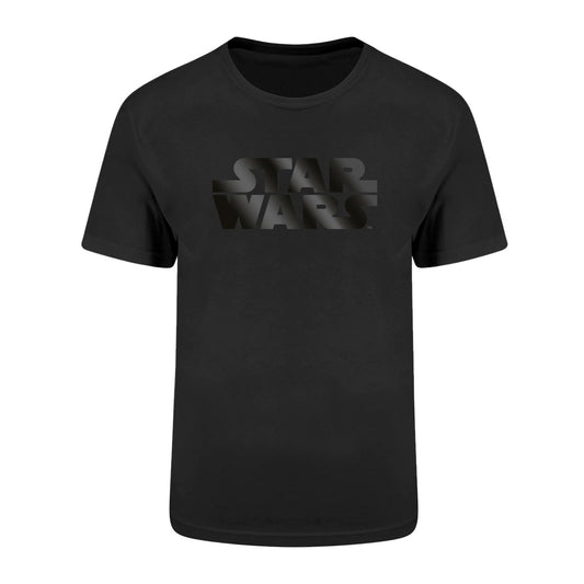 Star Wars Logo Black on Black T-Shirt