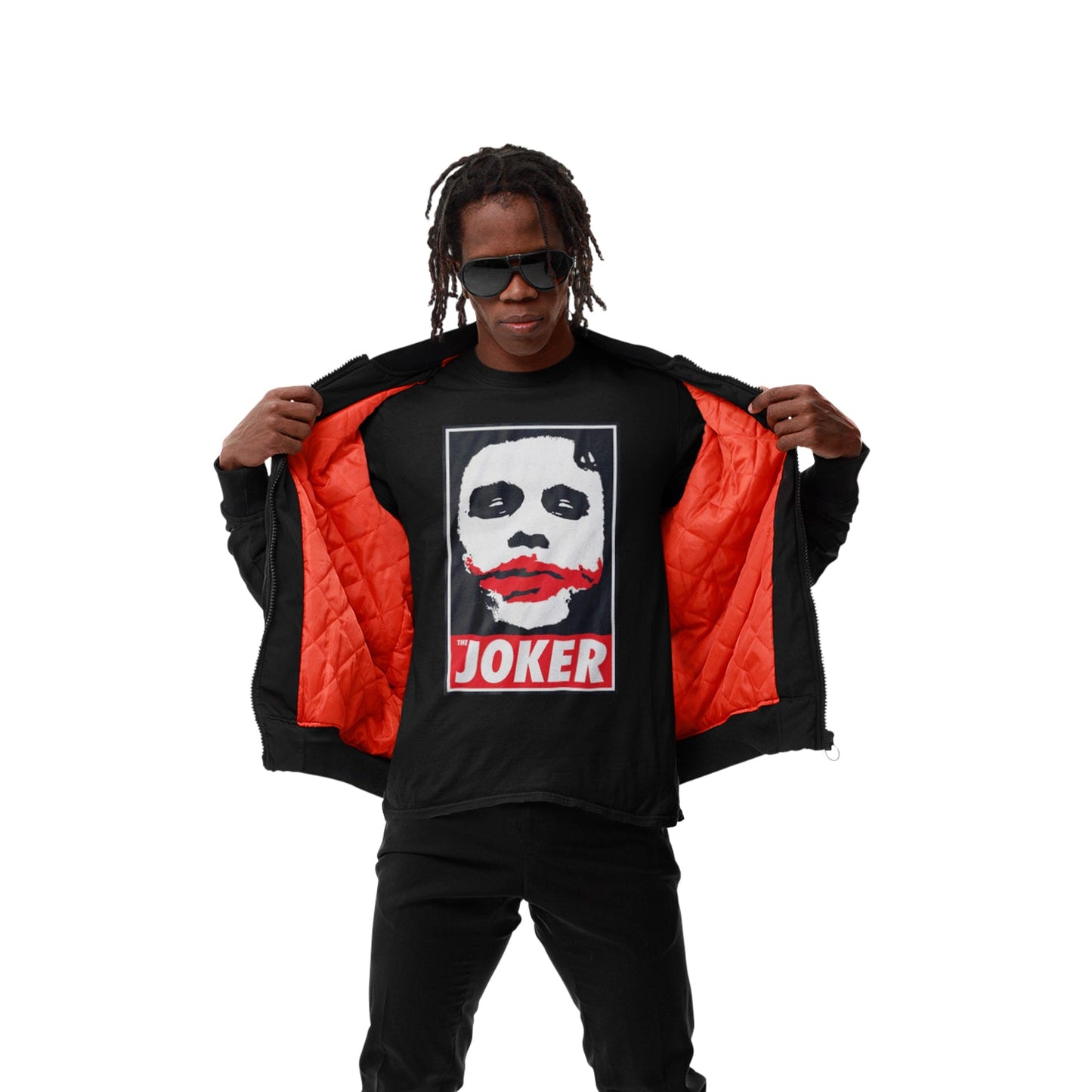 Official DC Dark Knight Poster Style T-Shirt Sleeve Print Comic Fan Apparel Tee