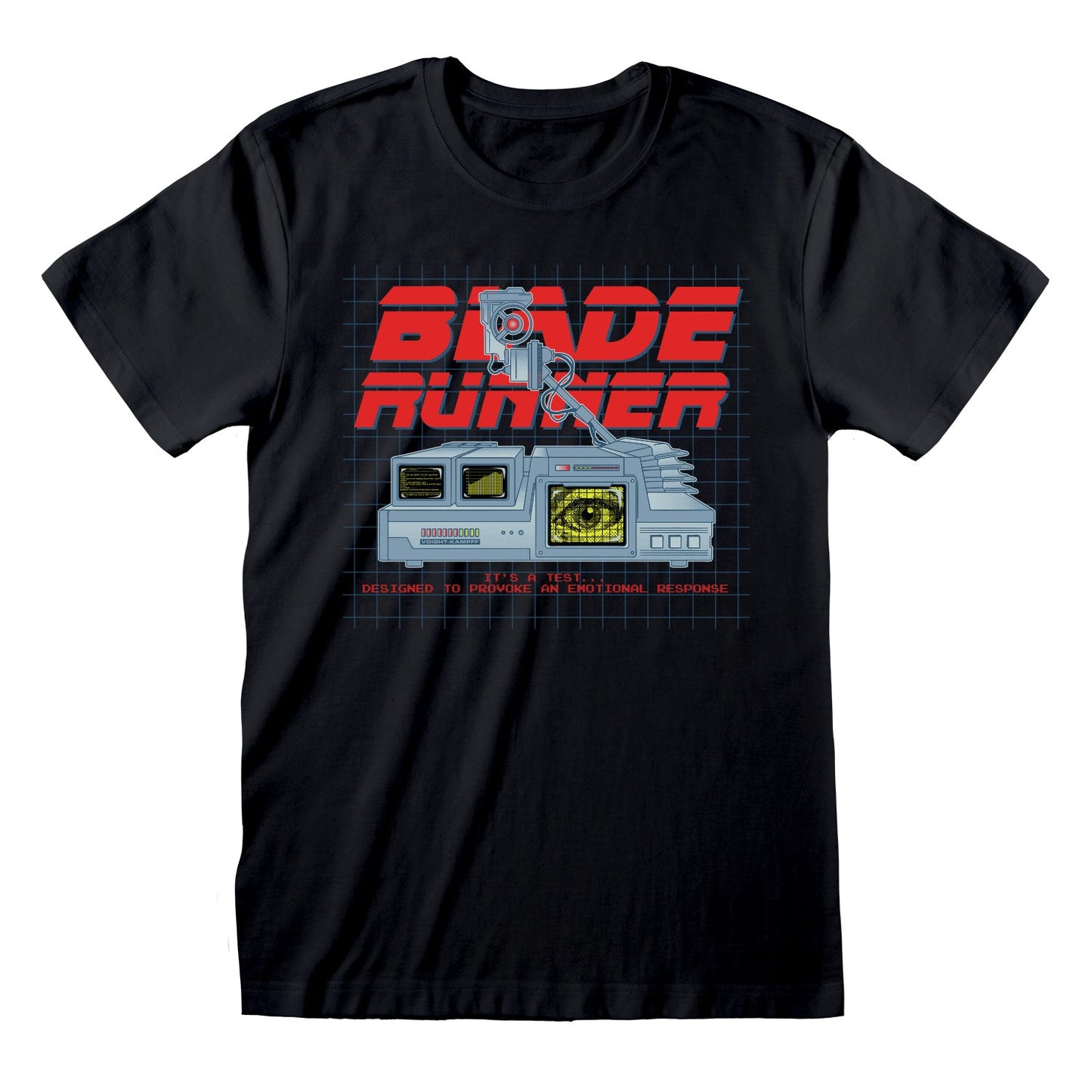 Official Blade Runner Graphic T-Shirt Black Unisex Warner Bros Sci-Fi Apparel