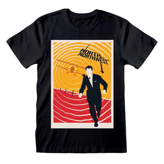 Official North by Northwest Movie Poster T-Shirt Unisex Retro Film Fan Merch