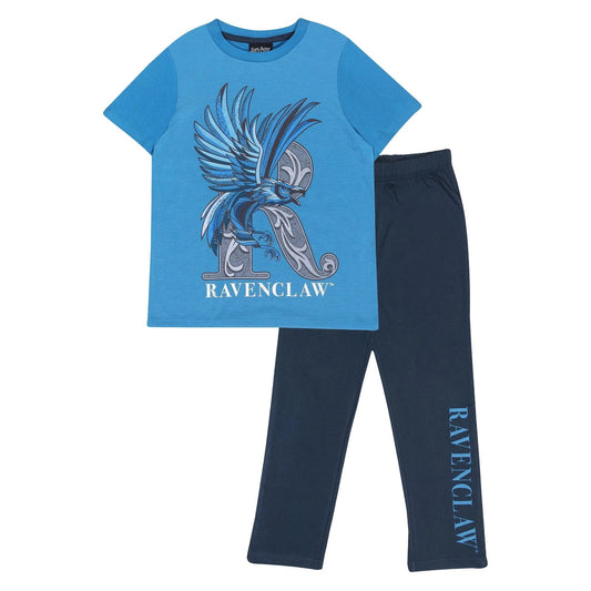 Harry Potter Mascot Ravenclaw Long Pyjama Set